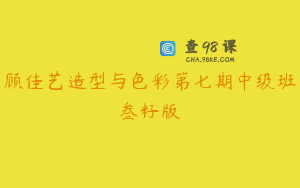 顾佳艺造型与色彩第七期中级班叁籽版
