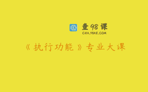 《执行功能》专业大课