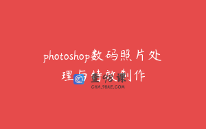 photoshop数码照片处理与特效制作