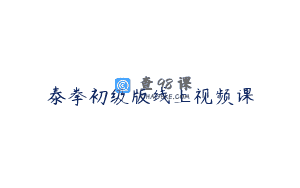 泰拳初级版线上视频课