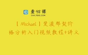 【Michael】斐波那契价格分析入门视频教程+讲义