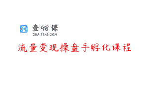 流量变现操盘手孵化课程