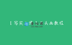 【写实人像】石头画教程