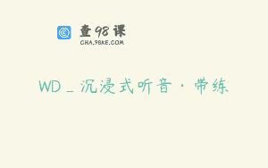 WD_沉浸式听音·带练