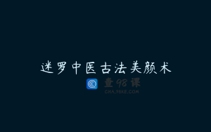 迷罗中医古法美颜术