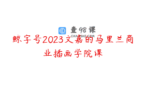 鲸字号2023文嘉的马里兰商业插画学院课