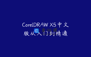 CorelDRAW X5中文版从入门到精通