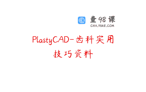 PlastyCAD-齿科实用技巧资料