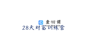 28天财富训练营