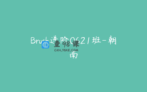 Brush进阶0621班-朝南