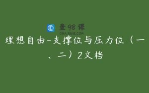 理想自由-支撑位与压力位（一、二）2文档