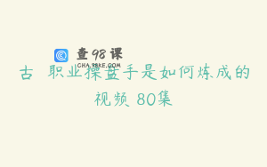 古��职业操盘手是如何炼成的视频 80集