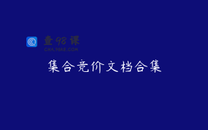 集合竞价文档合集