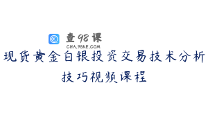 现货黄金白银投资交易技术分析技巧视频课程