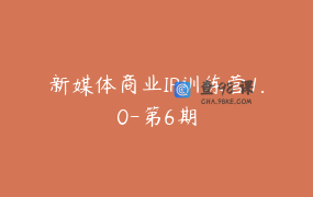 新媒体商业IP训练营1.0-第6期