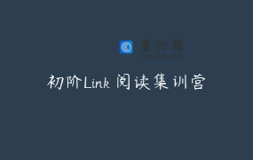 初阶Link 阅读集训营