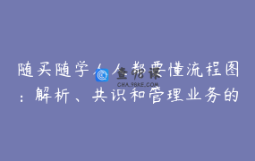 随买随学人人都要懂流程图：解析、共识和管理业务的方法