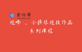 炫峰 _ 小提琴炫技作品系列课程