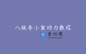 八极拳小架功力教程