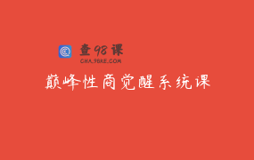 巅峰性商觉醒系统课