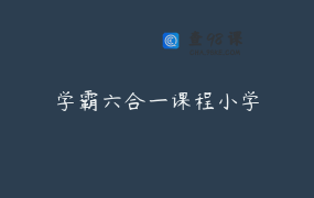 学霸六合一课程小学