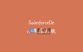 SalesforceDev1课程V1版
