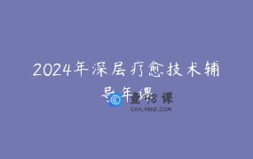 2024年深层疗愈技术辅导年课